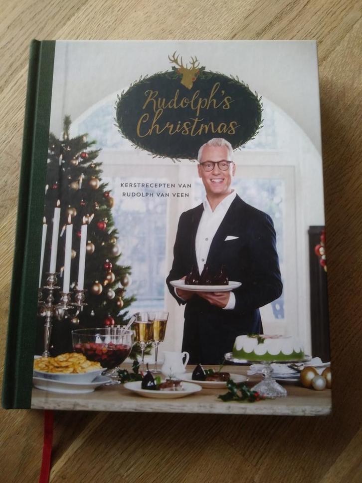 RUDOLPH'S CHRISTMAS, RUDOLPH VAN VEEN, *NIEUWSTAAT*.., Boeken, Kookboeken, Zo goed als nieuw, Voorgerechten en Soepen, Hoofdgerechten