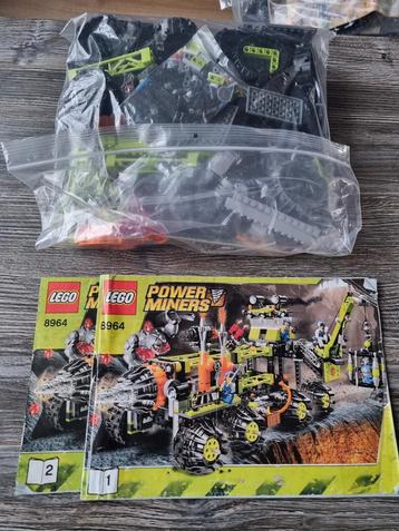 LEGO Power Miners 8964 Titanium Commandopost (Compleet) beschikbaar voor biedingen