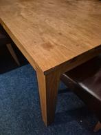 Eettafel met 4 stoelen 160 x 89 x 80, Ophalen, 50 tot 100 cm, Zo goed als nieuw, 150 tot 200 cm