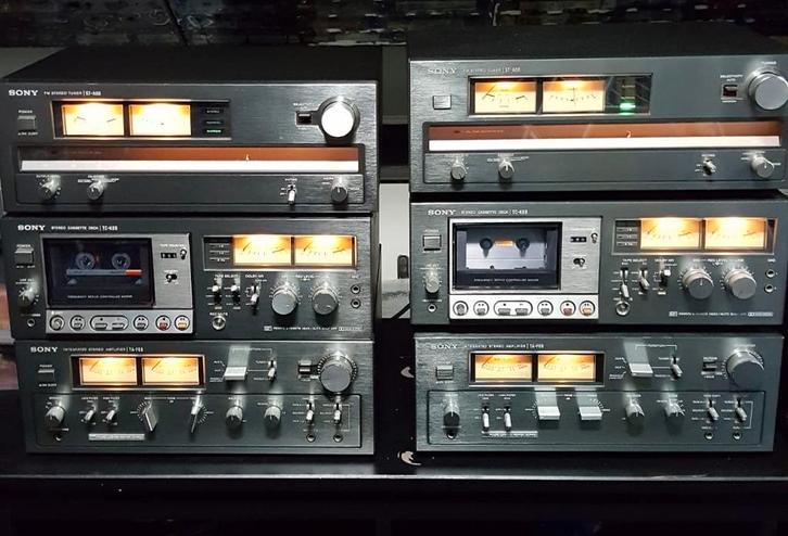 Sony Hifi Set - Zeldzame Componenten, Audio, Tv en Foto, Stereo-sets, Zo goed als nieuw, Cassettedeck, Sony, Losse componenten
