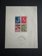 Suriname 1955 Blokuitgave NVPH nr 308 gestempeld, Postzegels en Munten, Verzenden, Gestempeld