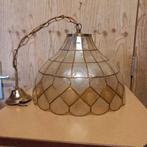 Vintage hanglamp van varkensblaas tiffany style, Ophalen of Verzenden