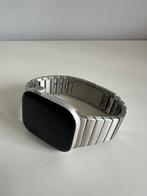 RVS horlogeband voor Apple Watch (42-44-46-49mm), Ophalen of Verzenden, Zo goed als nieuw, Zwart, IOS