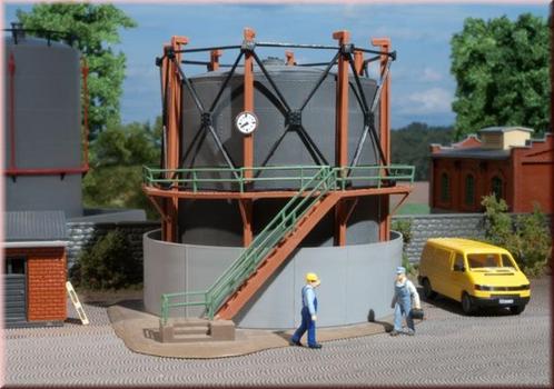 Gasopslag-tank VERO HO/TT ( Auhagen ) 12 2/45 + D4K +trailer, Hobby en Vrije tijd, Modeltreinen | H0, Nieuw, Gelijkstroom of Wisselstroom