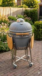 HoCooker Kamado Large - Compleet met accessoires!, Tuin en Terras, Houtskoolbarbecues, Ophalen, Zo goed als nieuw, Met accessoires