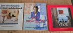 3 zgan interieur boeken van Jan des Bouvrie, Boeken, Ophalen of Verzenden, Zo goed als nieuw, Interieur en Design