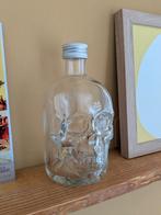 Skull doodshoofd schedel fles glas horror metal gothic, Ophalen of Verzenden, Zo goed als nieuw
