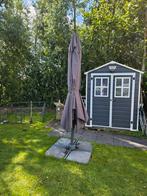 Zweefparasol 360 graden draaibaar., Tuin en Terras, Parasols, Ophalen, Kantelbaar, 3 tot 4 meter, Zweefparasol