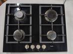 glaskookplaat, Witgoed en Apparatuur, Ophalen, 4 kookzones, Zo goed als nieuw, Inbouw