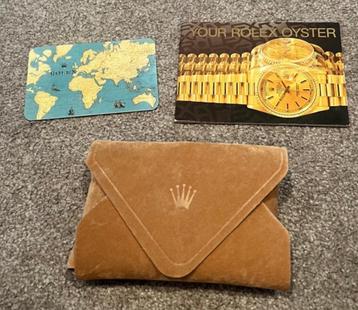 Origineel Rolex Kussen-doos Kalender Oyster boek 1985-2004 beschikbaar voor biedingen