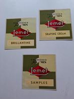 3 etiketten Lemet.Men Cosmetica, Ophalen of Verzenden, Zo goed als nieuw, Overige typen