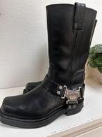Echte Harley Davidson biker laarzen zwart maat39, Hoge laarzen, Zwart, Ophalen of Verzenden, Onbekend