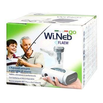 Draagbare vernevelaar / aerosol Flaem, Wi.Neb Go, Sport en Fitness, Gezondheidsproducten en Wellness, Zo goed als nieuw, Ophalen of Verzenden