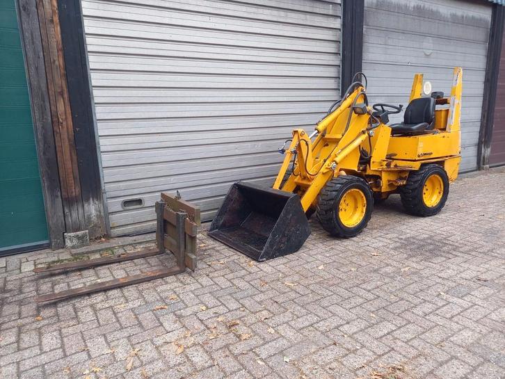Weidemann 1250 DM shovel loader knikshovel lader, Zakelijke goederen, Machines en Bouw | Kranen en Graafmachines, Wiellader of Shovel
