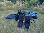 Bugaboo Donkey Diesel Denim Tweelingwagen Compleet, Kinderen en Baby's, Kinderwagens en Combinaties, Ophalen, Gebruikt, Bugaboo