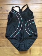 zwart met regenboog strepen badpak Maat XXL, Zwart, Nieuw, Ophalen of Verzenden, Lingerie of Zwemkleding