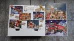 King Kerst puzzels 5x 1000 stukjes in een doos, Ophalen, 500 t/m 1500 stukjes, Zo goed als nieuw, Legpuzzel