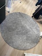 Rond vloerkleed grijs - Ikea Stoense, Huis en Inrichting, Ophalen, 150 tot 200 cm, Rond, Zo goed als nieuw