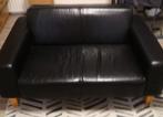 Leren bank - Stijlvolle zitplek!, Huis en Inrichting, Banken | Bankstellen, Ophalen, 150 tot 200 cm, Zo goed als nieuw, Rechte bank