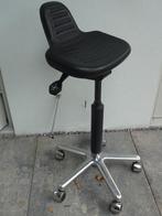 Score stoel zit/sta hulp ergonomische werkstoel verrijdbaar, Zwart, Ophalen of Verzenden, Zo goed als nieuw, Bureaustoel