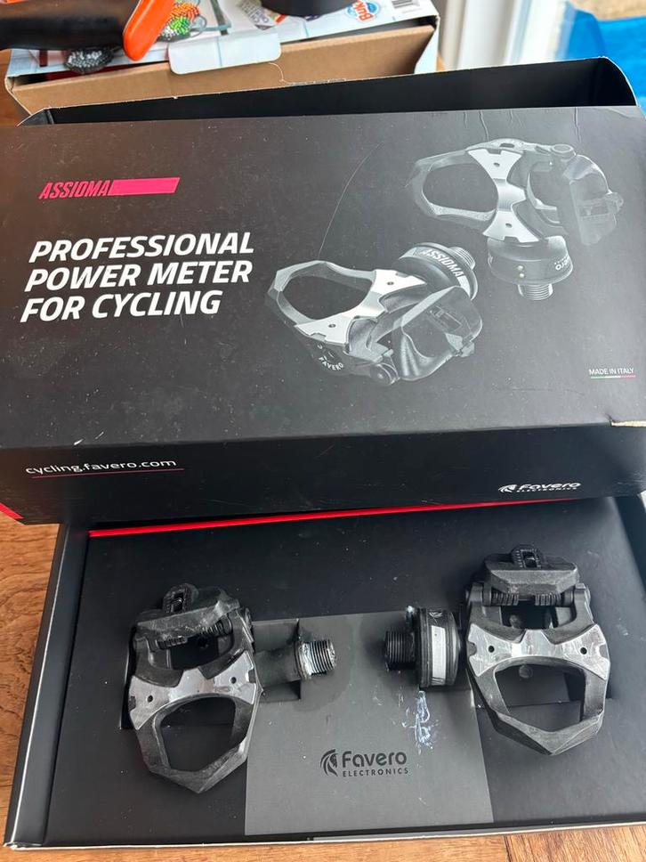 Favero Assioma Vermogensmeter te huur, Fietsen en Brommers, Fietsonderdelen, Gebruikt, Racefiets, Crankstel of Pedalen, Ophalen