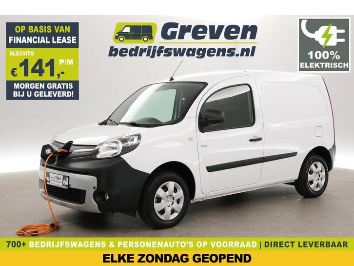 Renault Kangoo Z.E. 33 kWh Huur-Accu | SOH 94% | Elektrisch, Auto's, Bestelauto's, Bedrijf, Te koop, ABS, Airbags, Airconditioning