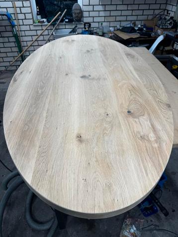 Massief eiken tafelblad 160x80 cm beschikbaar voor biedingen