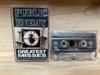 Public enemy cassette greatest misses hip hop rap, Ophalen of Verzenden, Zo goed als nieuw, 1 bandje, Origineel
