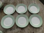Mosa Pastel Servies Pastel Groen met Gouden Randje, Antiek en Kunst, Ophalen of Verzenden