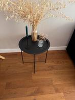 Decoratie en tafeltje, Minder dan 55 cm, Metaal of Aluminium, Rond, Zo goed als nieuw