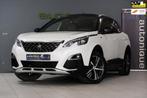 Peugeot 3008 1.6 THP GT LINE *181pk* PANORAMADAK |Afn. Trekh, Gebruikt, Zwart, 181 pk, Leder en Stof