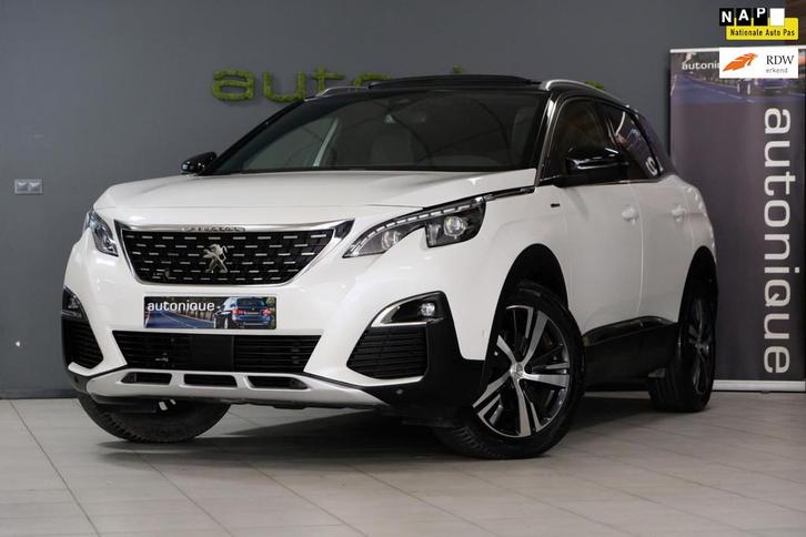 Peugeot 3008 1.6 THP GT LINE *181pk* PANORAMADAK |Afn. Trekh, Auto's, Peugeot, Te koop, Airbags, Airconditioning, Android Auto