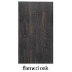 NIEUW rechthoekig bureaublad - kleur FLAMED OAK, Niet ingevuld, Nieuw, Niet ingevuld, Niet ingevuld