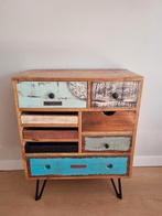Ladekastje mediterraan, Ophalen, Zo goed als nieuw, Minder dan 150 cm, Minder dan 100 cm