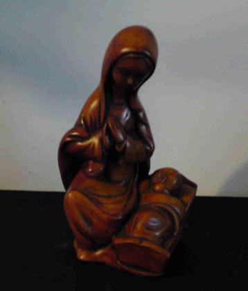 Achatit handarbeit ! Madonna Beeld ! Zeer fraai ! beschikbaar voor biedingen