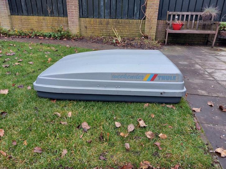 Dakkoffer Thule Weekender + Dakdragers, Auto diversen, Dakkoffers, Ophalen