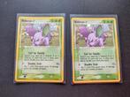 Nidoran reverse ex Firered leafgreen 71/112, Ophalen of Verzenden, Zo goed als nieuw, Meerdere kaarten, Foil