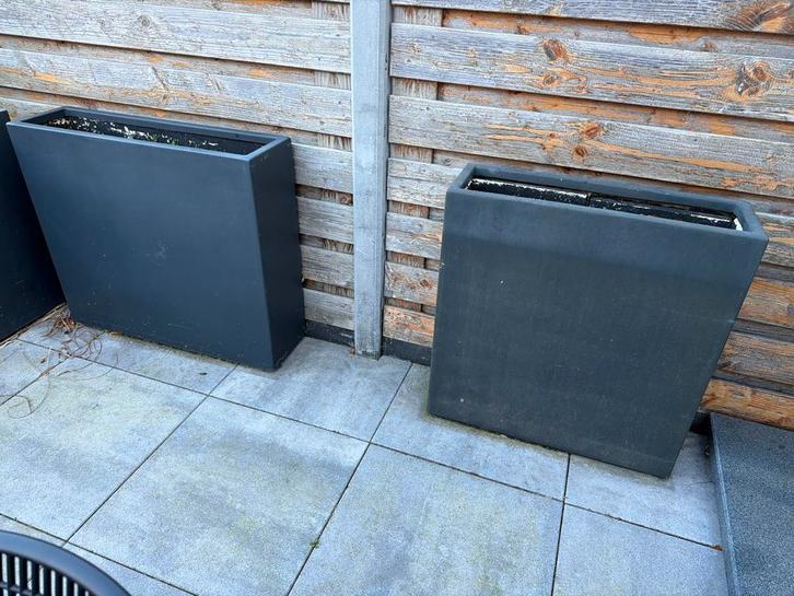 5 Plantenbakken - Zware Kwaliteit, Tuin en Terras, Bloembakken en Plantenbakken, Gebruikt, Overige materialen, Binnen, 60 cm of meer