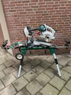 Metabo afkortzaag plus onderstel en 6 extra zaagbladen, Doe-het-zelf en Verbouw, Gereedschap | Zaagmachines, Ophalen, Gebruikt