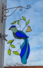 Tiffany glas in lood vogel, Antiek en Kunst, Ophalen of Verzenden