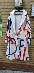 te koop lange witte met letters ya ya fushi dames jas maat l, Overige kleuren, Yaya fushi, Maat 42/44 (L), Nieuw