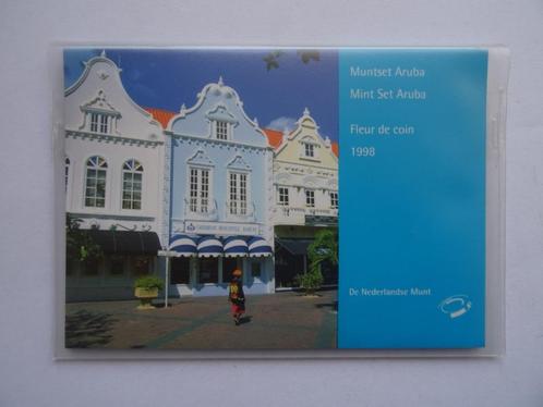 Aruba set 1998 FDC., Postzegels en Munten, Munten | Nederland, Setje, Overige waardes, Koningin Beatrix, Ophalen of Verzenden