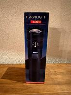 Krachtige LED Zaklamp - L-39 nieuw, Ophalen of Verzenden, Nieuw, Accu