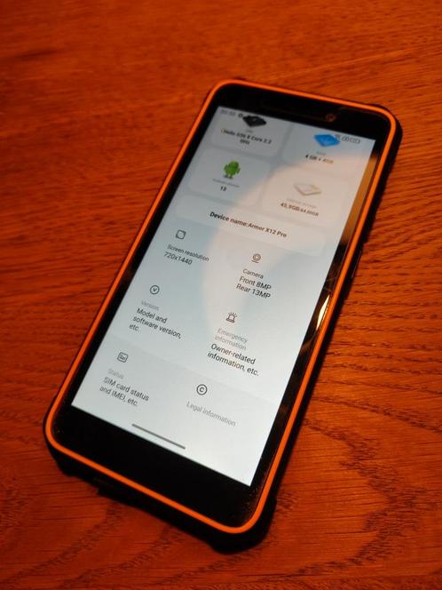Armor X12 Pro te koop (nieuwstaat), Telecommunicatie, Mobiele telefoons | Overige merken, Nieuw, Ophalen