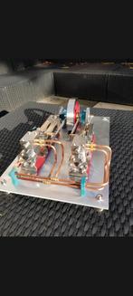Stoommachine 2-Cilinder - Topstaat!, Hobby en Vrije tijd, Modelbouw | Auto's en Voertuigen, Ophalen of Verzenden, Groter dan 1:32
