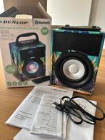 Dunlop draagbare Bluetooth speaker met LED licht - 3 WATT, Ophalen of Verzenden, Nieuw