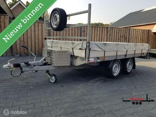 Hapert plateauwagen aanhanger 305x185 2700KG NETJES, Auto diversen, Aanhangers en Bagagewagens, Gebruikt