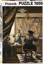 Piatnik Johannes Vermeer - De Schilderkunst - 1000 stukjes, Hobby en Vrije tijd, Ophalen of Verzenden, 500 t/m 1500 stukjes, Nieuw