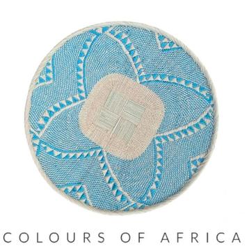 Binga Muurmand - Decoratieve Afrikaanse Mand beschikbaar voor biedingen