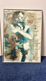 Schilderij 70cm x 50cm incl lijst, Huis en Inrichting, Woonaccessoires | Schilderijen, Tekeningen en Foto's, 50 tot 75 cm, Ophalen of Verzenden